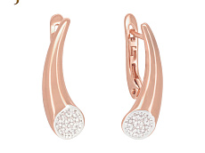 фото Серьги  fallon - (артикул - 18e01700-FF8317)