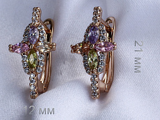 Серьги  18e01270-ZZ3712 фото Серьги  - (артикул - 18e01270-ZZ3712)